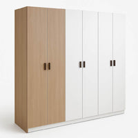 Tamara Luxury wardrobe with white panels 


