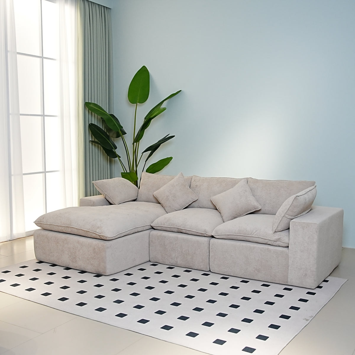 Two seater+Chaise GH20